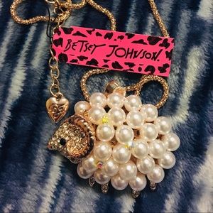 New Betsy Johnson necklace!